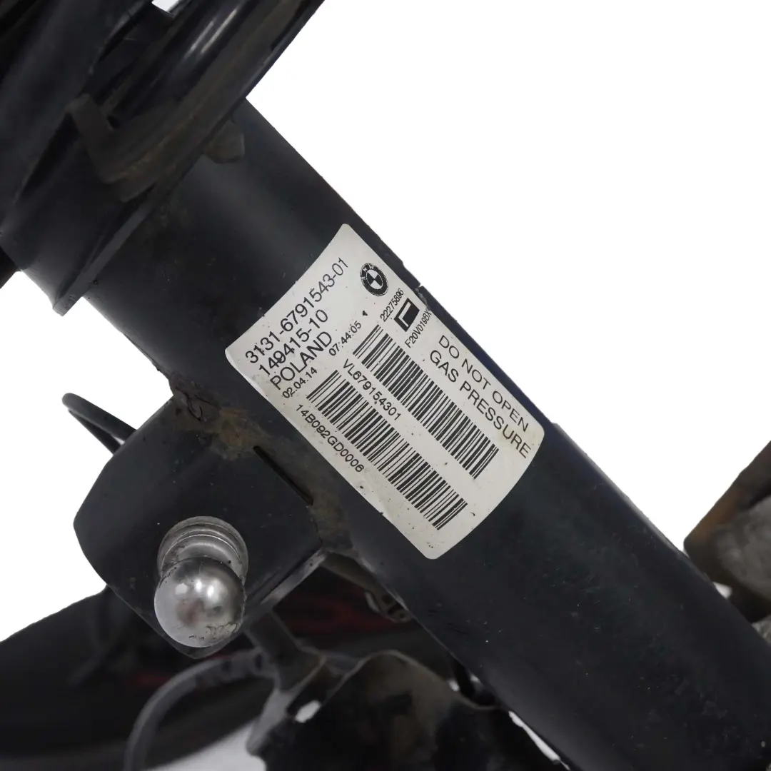 BMW F20 120dX Zwrotnica Amortyzator Lewy Przód - SKU 6873725 - Numer Części 6873725