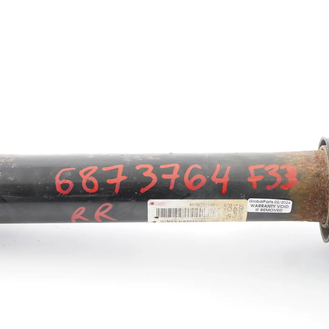 BMW F33 Convertible Amortisseur jambe force arrière gauche droite 6868656 - SKU 6873764 - Numéro de pièce 6873764