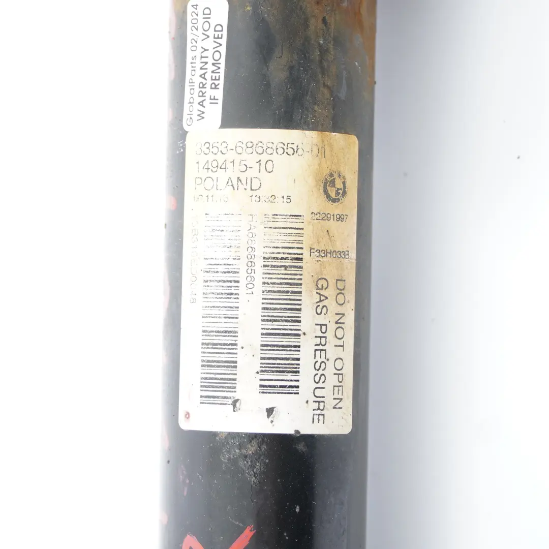 Federbein Stoßdämpfer hinten links rechts Dämpfer 6868656 für BMW F33 Cabrio mit Teilenummer 6873764 BMW F33 Cabrio Federbein Stoßdämpfer hinten links rechts Dämpfer 6868656 - SKU 6873764 - Teilenummer 6873764