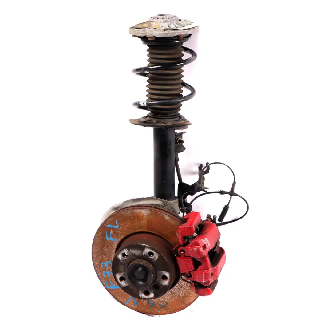 N47N M Sport Front Axle Left N/S Spring Strut Leg Brake Caliper to BMW 4 F33 420d with Part number 6873765 BMW 4 F33 420d N47N M Sport Front Axle Left N/S Spring Strut Leg Brake Caliper - SKU 6873765 - Part number 6873765