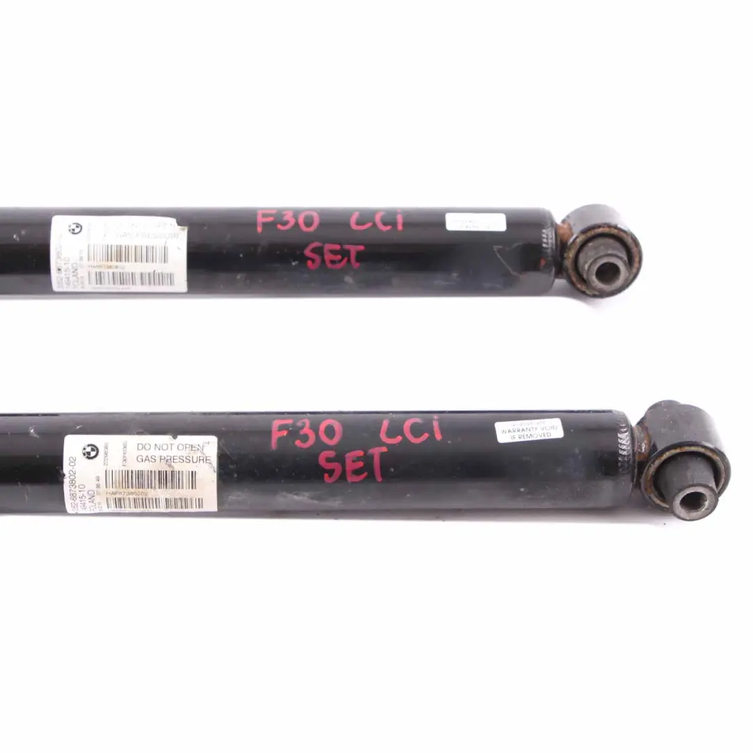 BMW F30 LCI M Sport Suspensión Trasera Amortiguador Izquierda Derecha Set - SKU 6873802 - Número de pieza 6883830