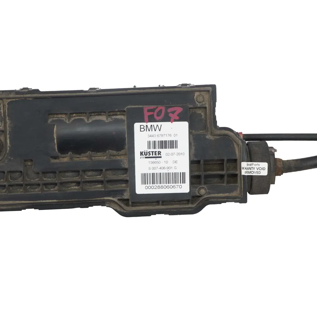 Freno De manoBMW F07 GT Unidad De freno De estacionamiento con control 6797176 para con número de pieza 6874219 Freno De manoBMW F07 GT Unidad De freno De estacionamiento con control 6797176 - SKU 6874219-1 - Número de pieza 6874219