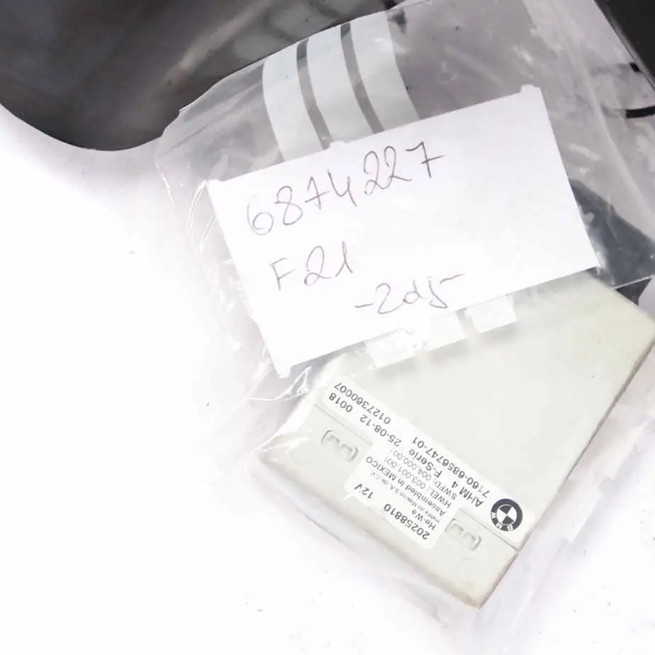 BMW F20 F21 F22 F23 Towing Hitch Towbar Tow Bar Trailer Hook Module - SKU 6874227 - Part number 6874227