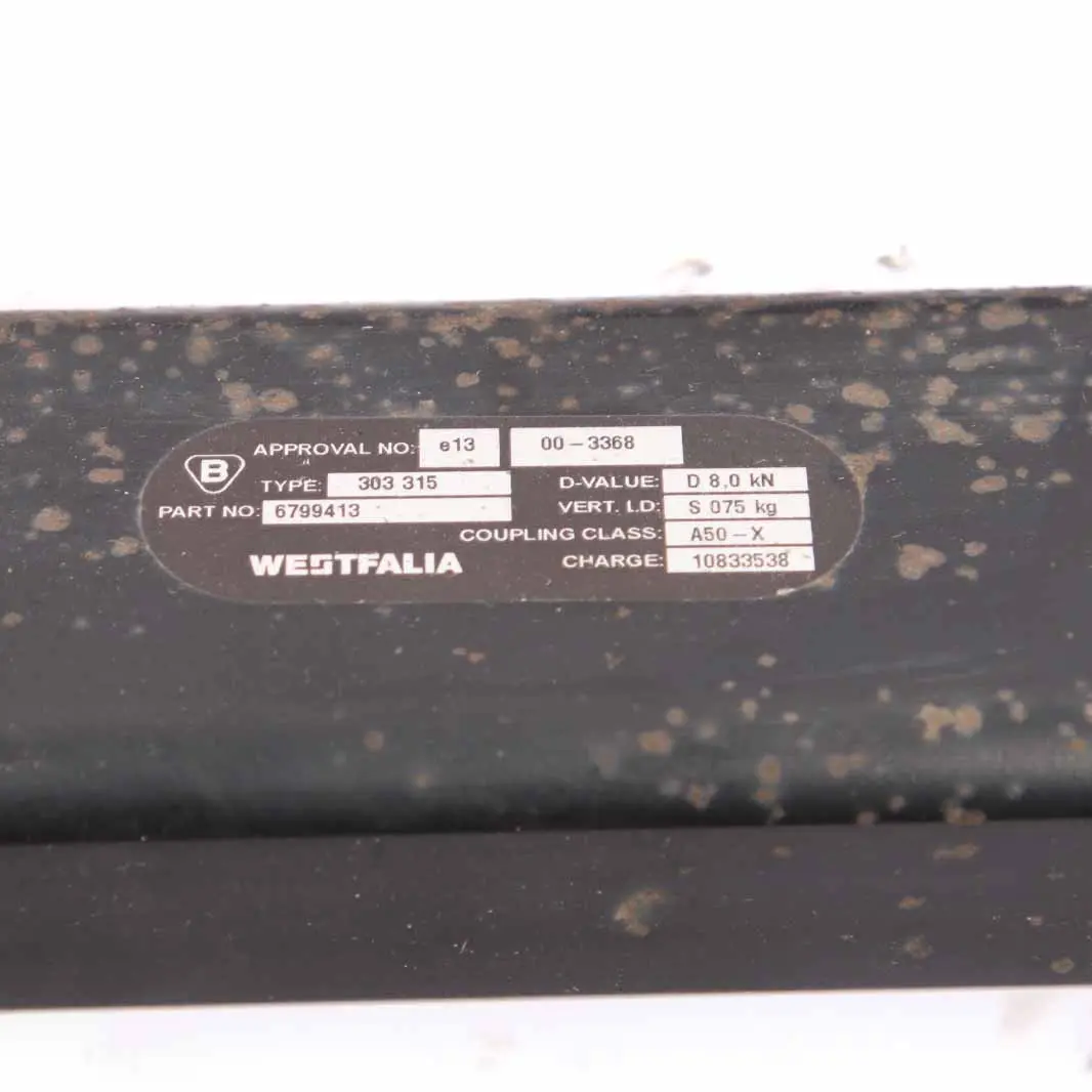 BMW F20 F21 F22 F23 Towing Hitch Towbar Tow Bar Trailer Hook Module - SKU 6874227 - Part number 6874227