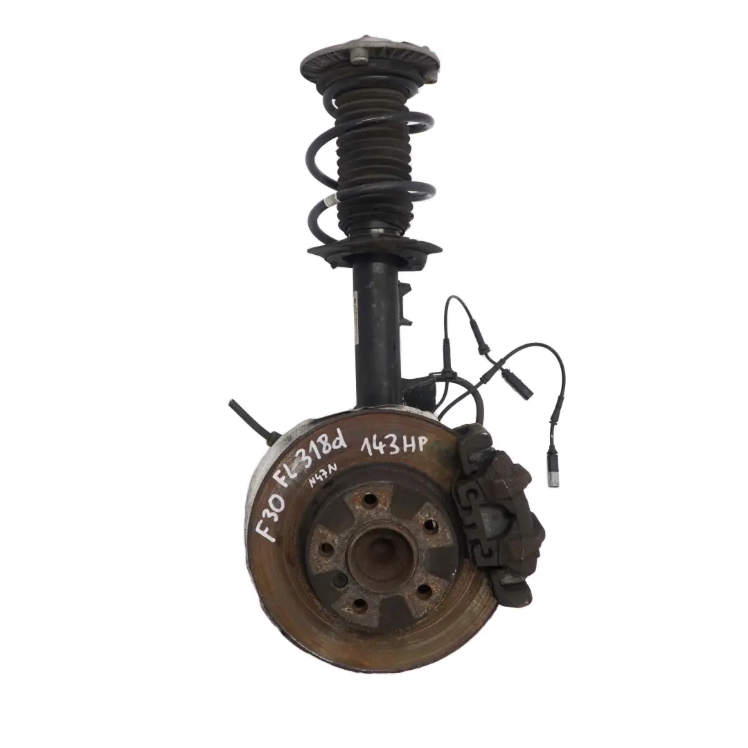 BMW 3 er F30 318d N47N 143PS Set Stoßdämpfer Federbein Bremsscheibe Vorne Links - SKU 6874370 - Teilenummer 6874370
