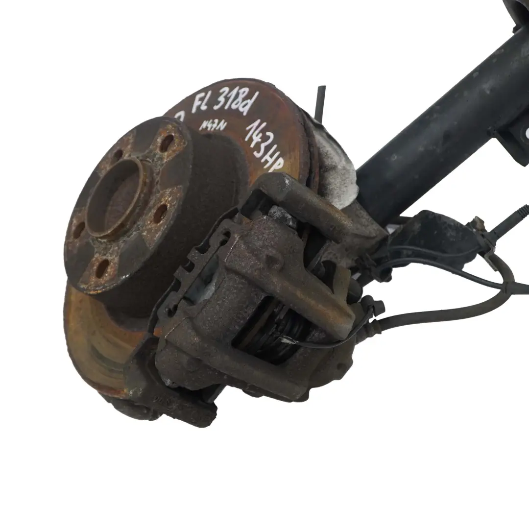 N47N Zwrotnica Amortyzator Lewy Przód do BMW F30 318d o numerze 6874370 BMW F30 318d N47N Zwrotnica Amortyzator Lewy Przód - SKU 6874370 - Numer Części 6874370