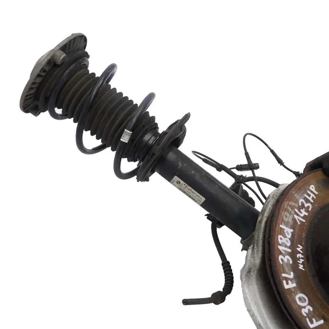 BMW 3 er F30 318d N47N 143PS Set Stoßdämpfer Federbein Bremsscheibe Vorne Links - SKU 6874370 - Teilenummer 6874370