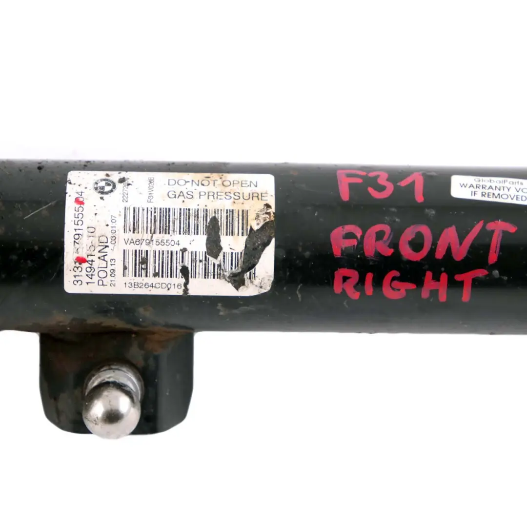 Eje Delantero Suspensión Muelle Strut Amortiguador 6791555 para BMW 3 F31 Touring con número de pieza 6874378 BMW 3 F31 Touring Eje Delantero Suspensión Muelle Strut Amortiguador 6791555 - SKU 6874378-1 - Número de pieza 6874378