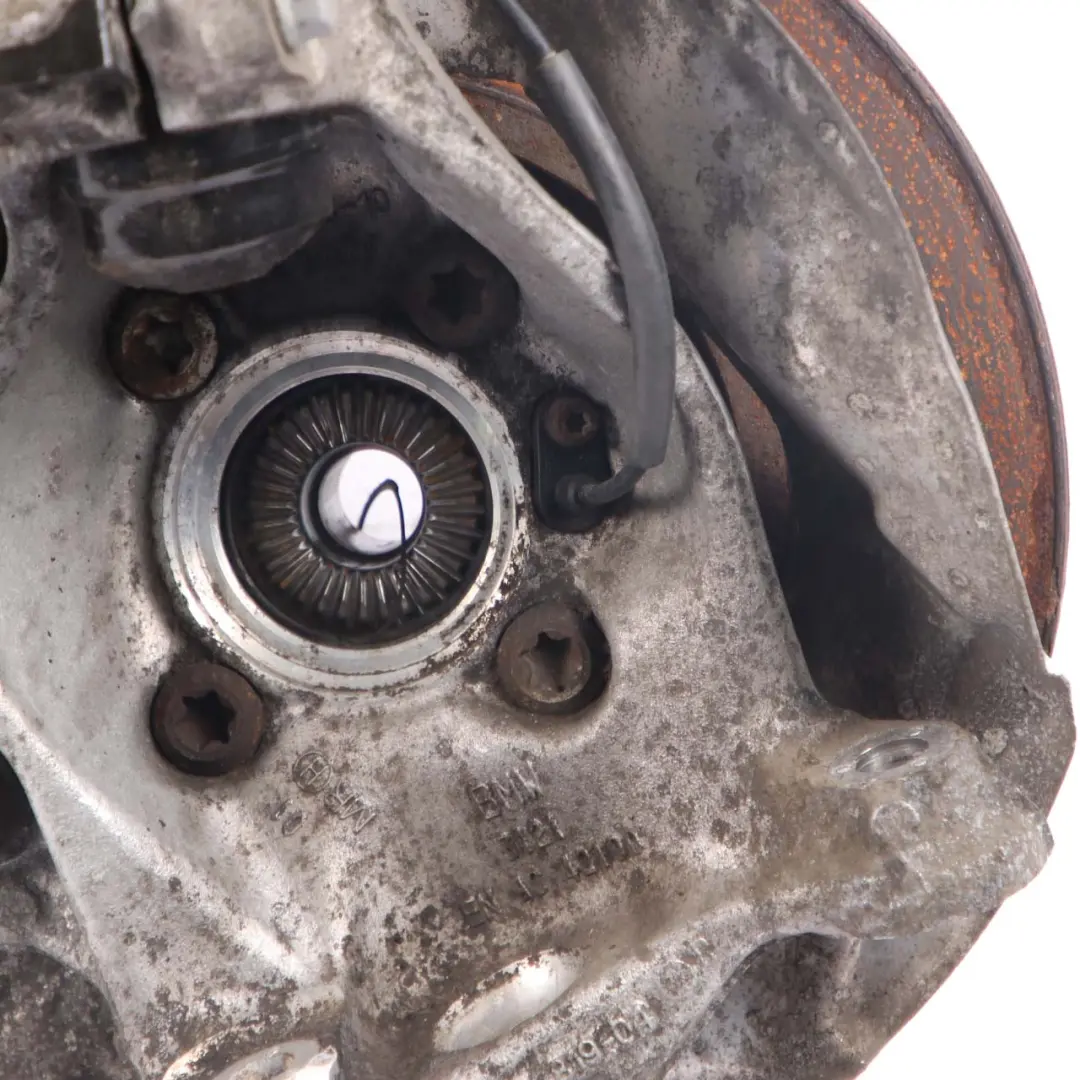 BMW F31 Touring 320iX N20 xDrive Front Left N/S Suspension Leg Axle Brake Disc - SKU 6874385 - Part number 6874385