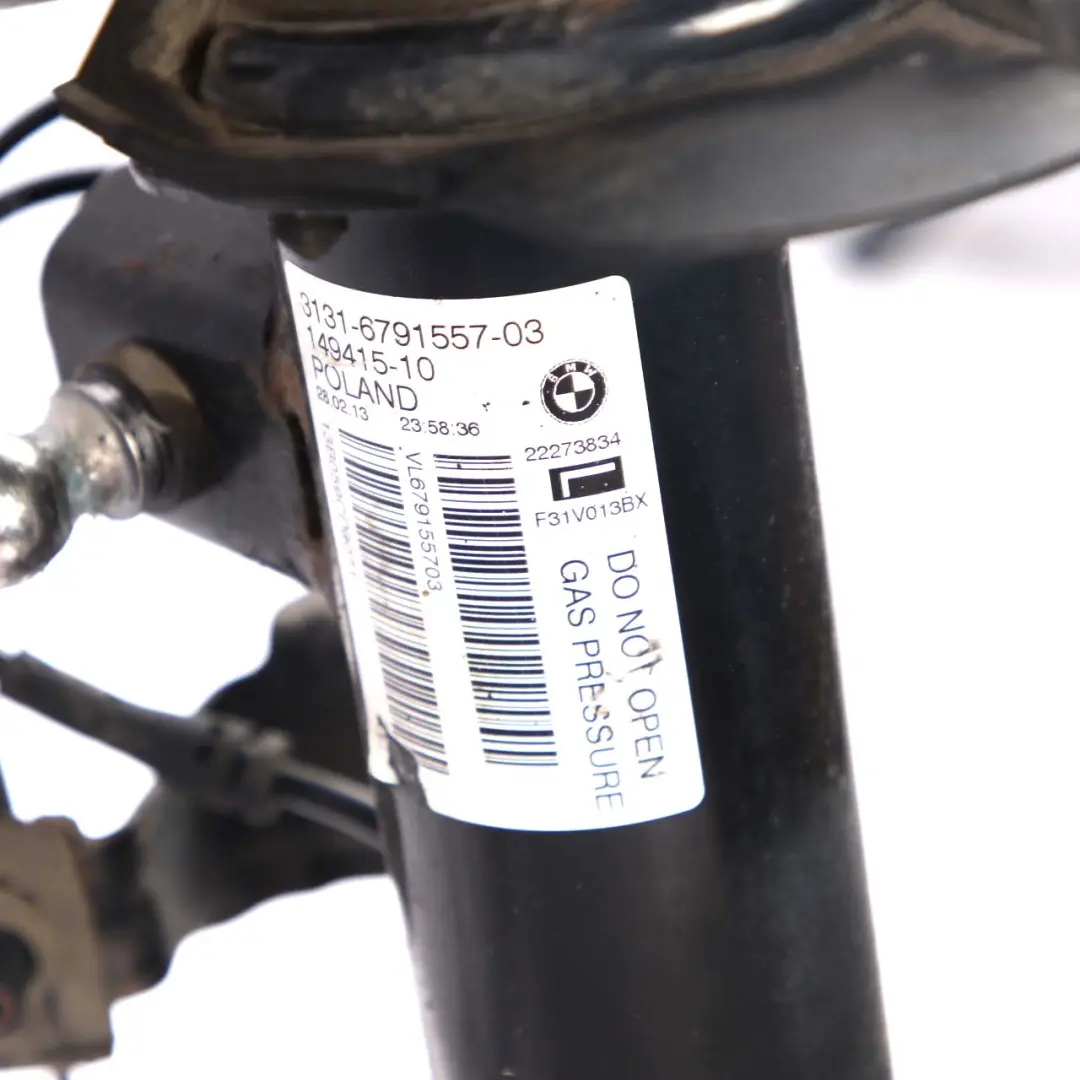 BMW F31 Touring 320iX N20 xDrive Front Left N/S Suspension Leg Axle Brake Disc - SKU 6874385 - Part number 6874385