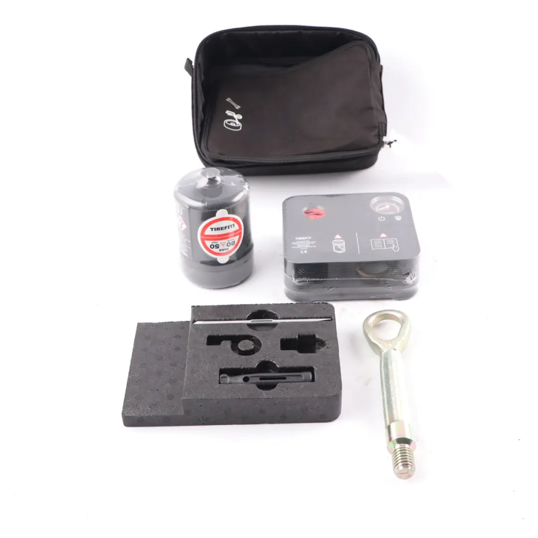 Mobility Set Tyre Compressor Wheel Jack Tool Kit to Mini F54 F60 with Part number 6874437 Mini F54 F60 Mobility Set Tyre Compressor Wheel Jack Tool Kit - SKU 6874437-1 - Part number 6874437
