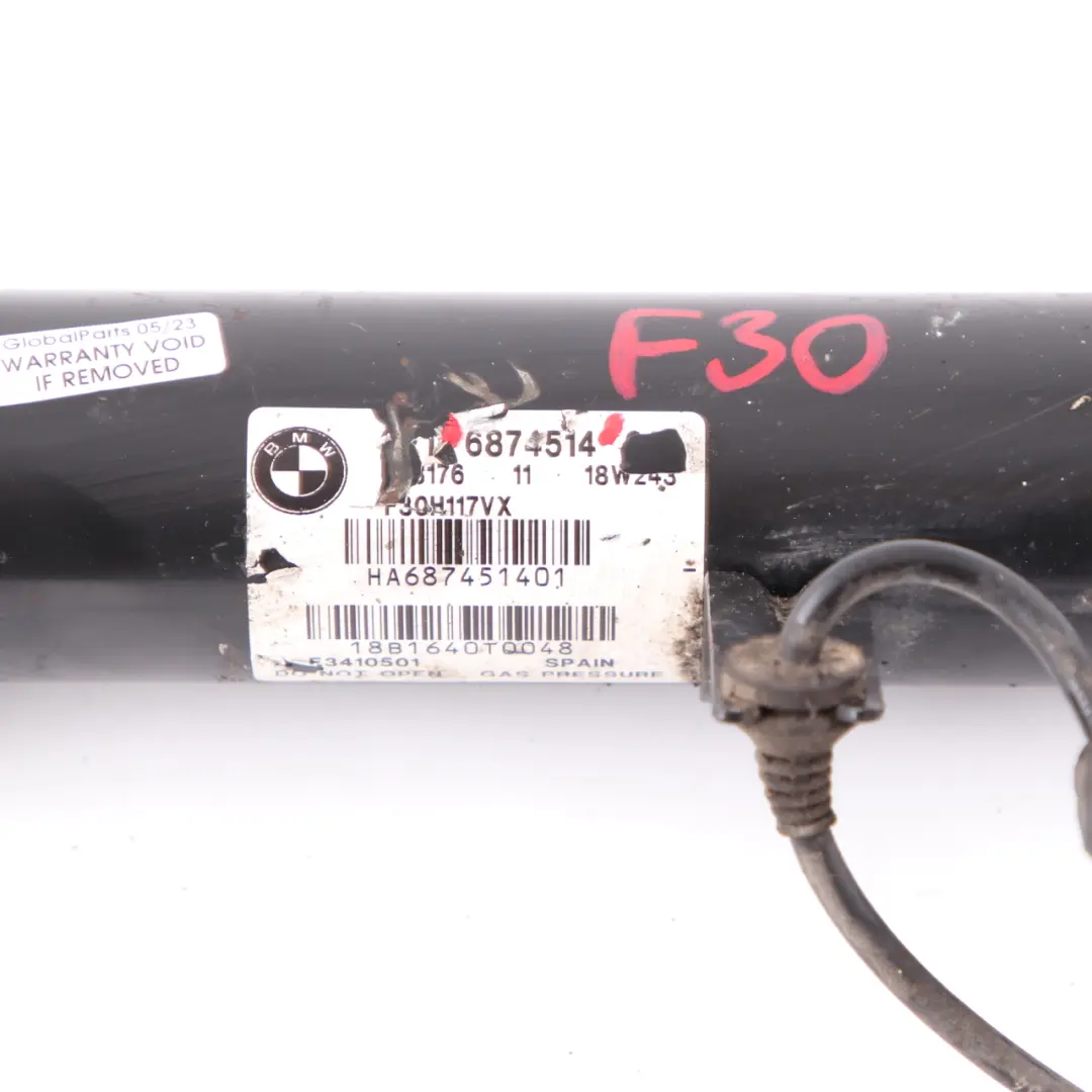 Strut Rear xDrive Shock Absorber Left Right N/O/S to BMW F30 LCI Spring with Part number 6874514 BMW F30 LCI Spring Strut Rear xDrive Shock Absorber Left Right N/O/S - SKU 6874514 - Part number 6874514
