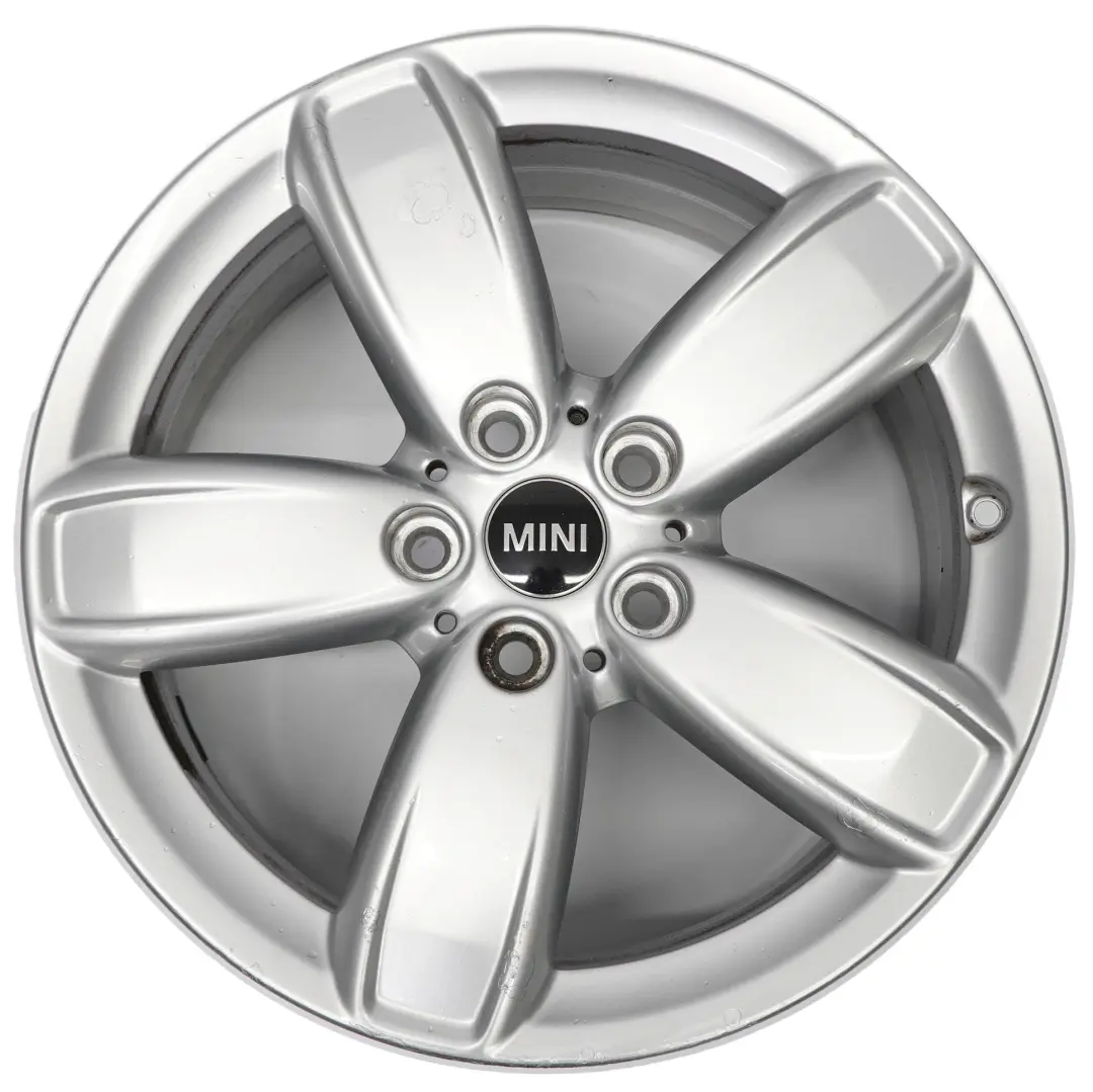 Mini F60 Bright Silver Wheel Alloy Rim 17" 7,5J ET:52 Channel Spoke 531 - SKU 6874569-1 - Part number 6874569