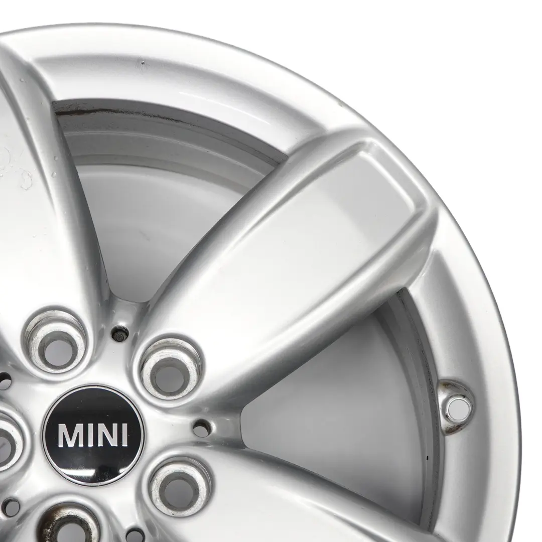 Bright Silver Wheel Alloy Rim 17" 7,5J ET:52 Channel Spoke 531 to Mini F60 with Part number 6874569 Mini F60 Bright Silver Wheel Alloy Rim 17" 7,5J ET:52 Channel Spoke 531 - SKU 6874569-1 - Part number 6874569