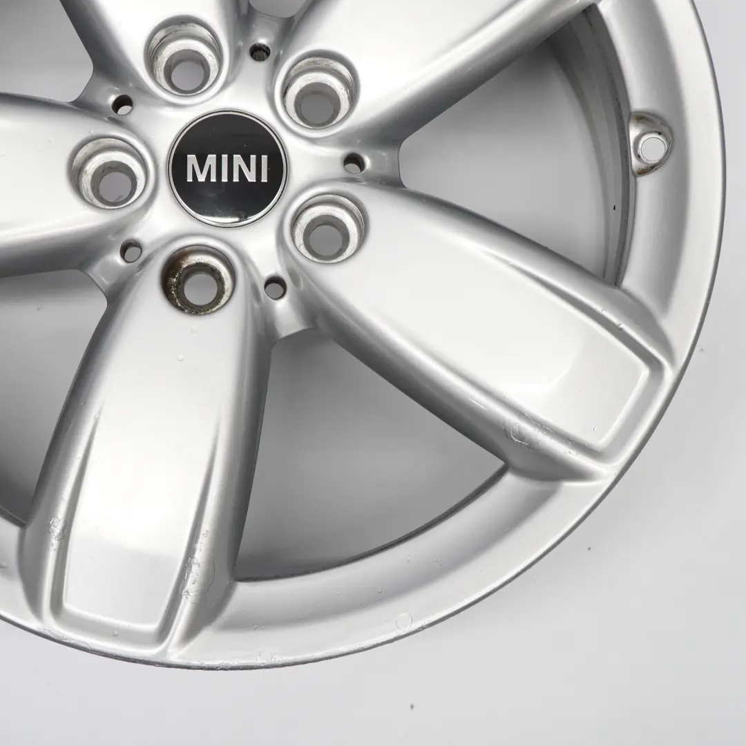 Mini F60 Bright Silver Wheel Alloy Rim 17" 7,5J ET:52 Channel Spoke 531 - SKU 6874569-1 - Part number 6874569