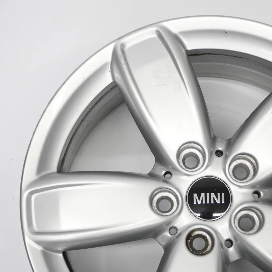 Mini F60 Bright Silver Wheel Alloy Rim 17" 7,5J ET:52 Channel Spoke 531 - SKU 6874569-1 - Part number 6874569
