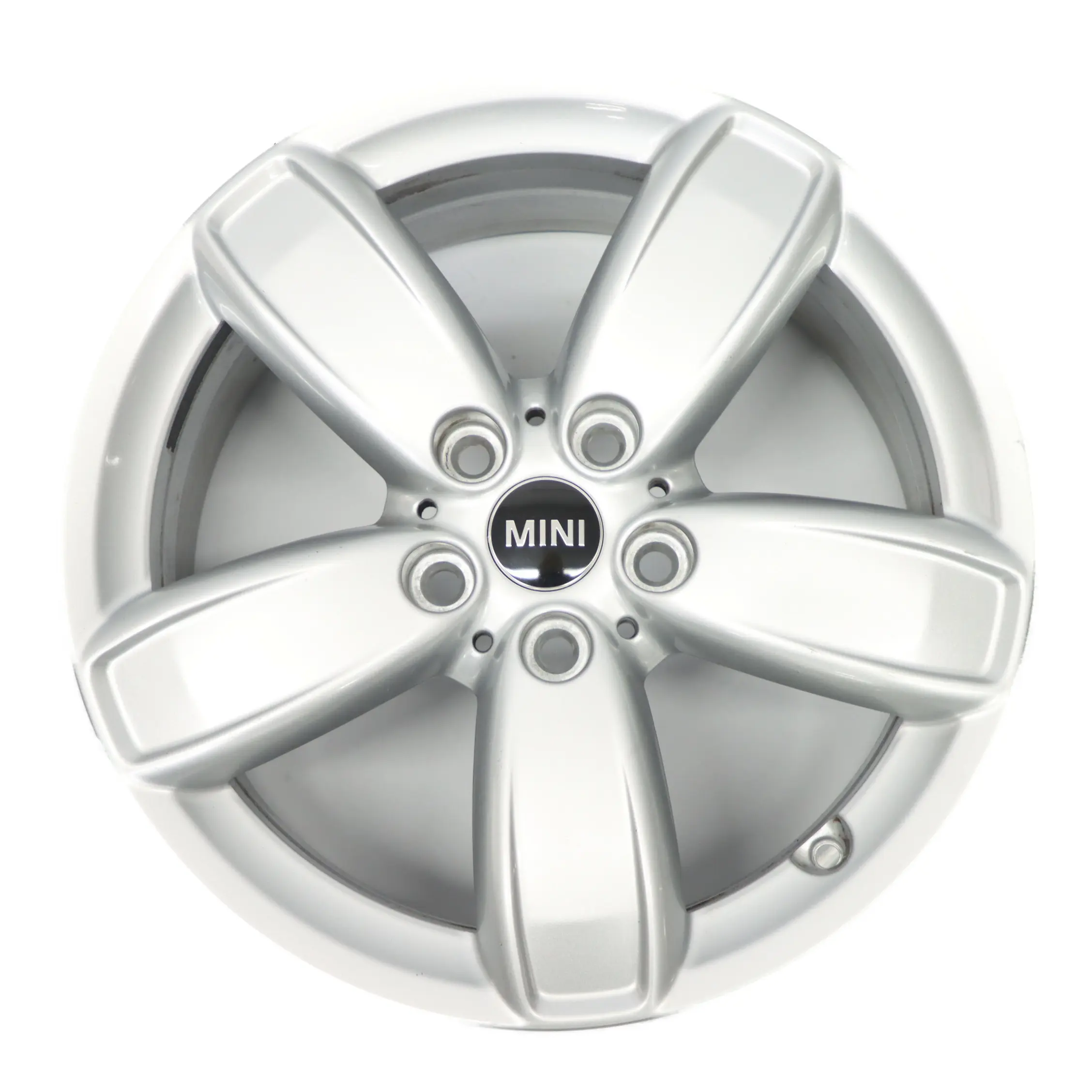 Mini F60 argento brillante Cerchio lega 17" 7,5J ET:52 Canale Raggi 531 6874569