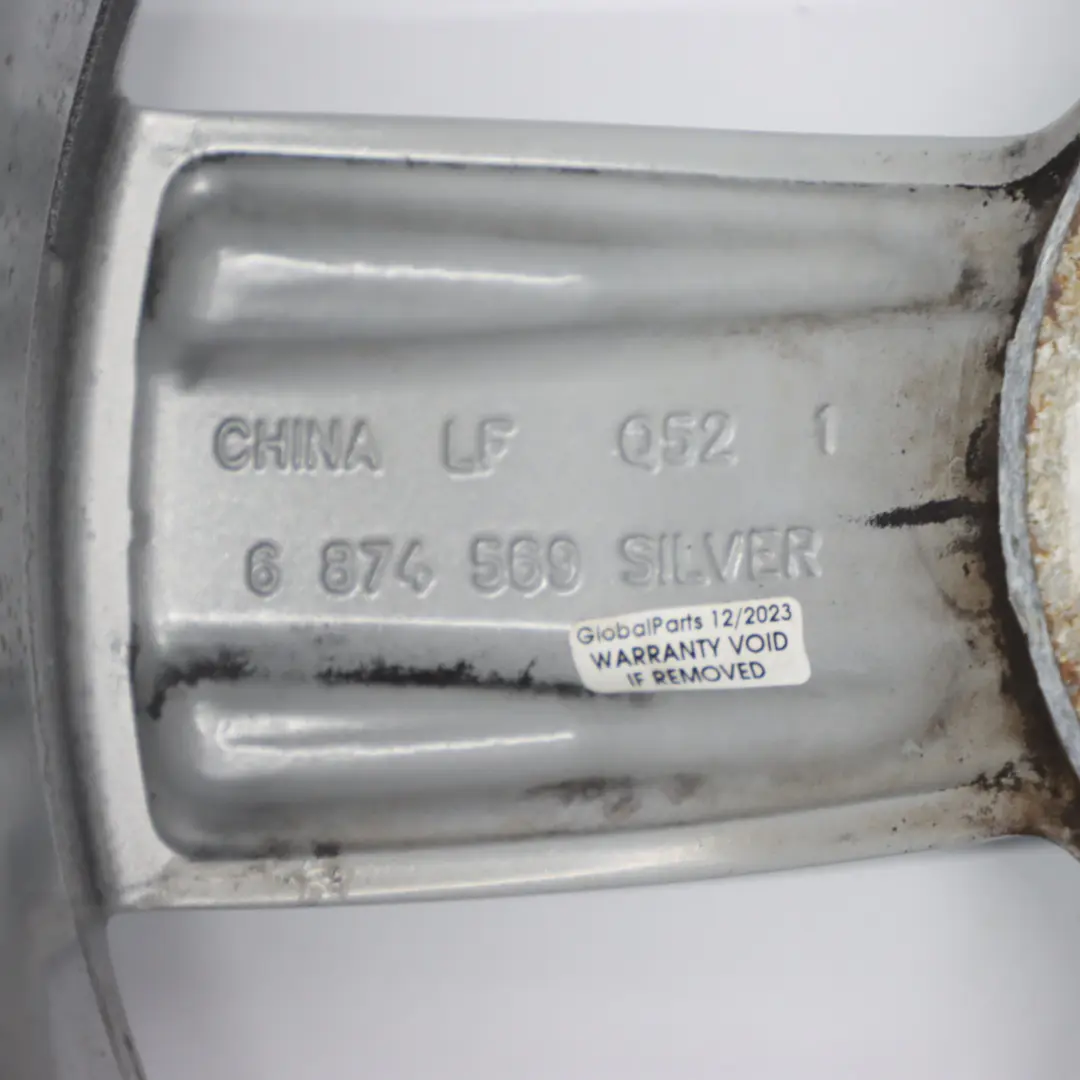 Mini F60 Felga Aluminiowa Srebrna 17" 7,5J ET:52 531 - SKU 6874569-2 - Numer Części 6874569