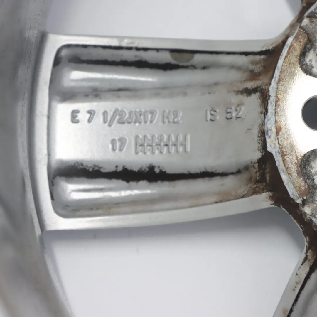 Helles Silber Leicht metall felge 17" 7,5J ET:52 Kanal speiche für Mini F60 mit Teilenummer 6874569 Mini F60 Helles Silber Leicht metall felge 17" 7,5J ET:52 Kanal speiche - SKU 6874569-2 - Teilenummer 6874569