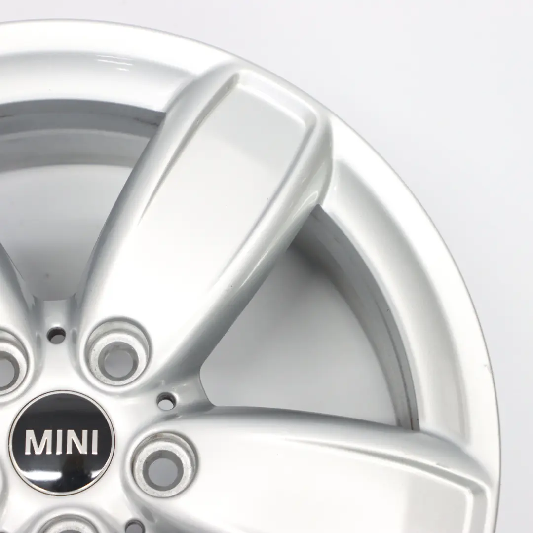 Mini F60 argento brillante Cerchio lega 17" 7,5J ET:52 Canale Raggi 531 - SKU 6874569-2 - Numero di parte 6874569