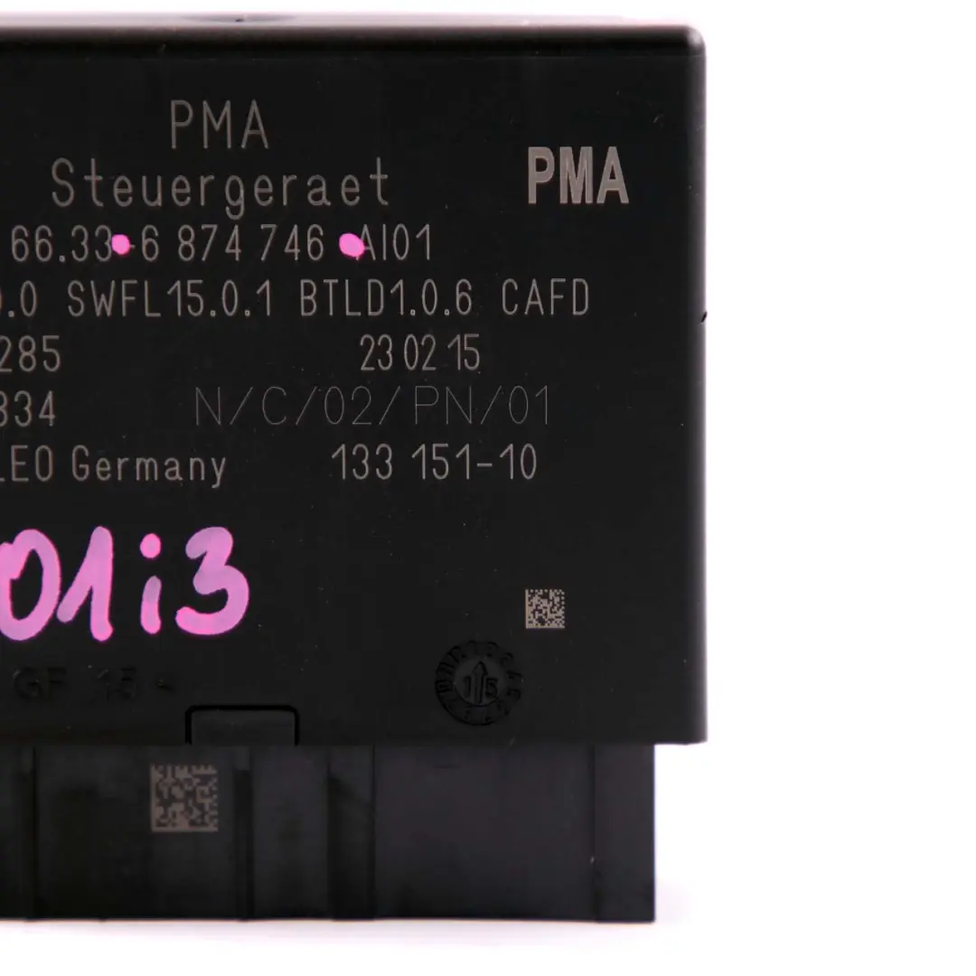 Parking Assistant PDC Control Unit Module to BMW F45 F46 I01 Mini F55 F56 with Part number 6874746 BMW F45 F46 I01 Mini F55 F56 Parking Assistant PDC Control Unit Module - SKU 6874746 - Part number 6874746