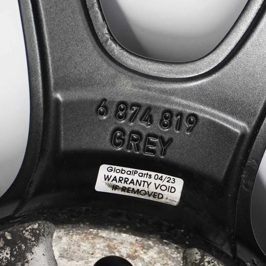 BMW F30 F32 F33 LCI Roue en alliage noir 18" 8J ET:34 V-Spoke 398 - SKU 6874819-2 - Numéro de pièce 6874819
