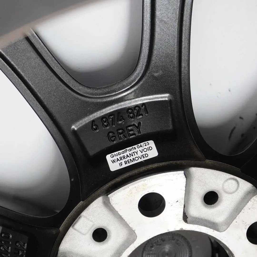 BMW F30 F32 F33 LCI Nero Cerchio lega 18" 8.5J ET:47 V-Spoke Styling 398 - SKU 6874821-2 - Numero di parte 6874821