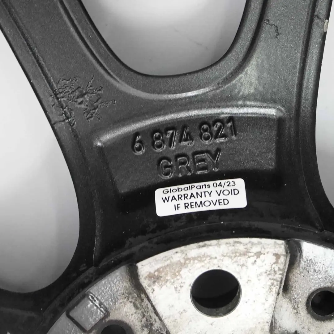 Alloy Wheel 18" 8.5J ET:47 V-Spoke Styling 398 to BMW F30 F32 F33 LCI Black with Part number 6874821 BMW F30 F32 F33 LCI Black Alloy Wheel 18" 8.5J ET:47 V-Spoke Styling 398 - SKU 6874821-3 - Part number 6874821