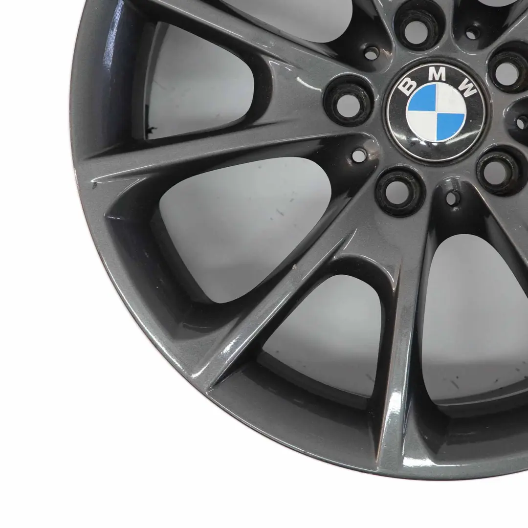 BMW F30 F32 LCI Orbitgrey Alloy Wheel 18" 8.5J ET:47 V-Spoke Styling 398 - SKU 6874821-4 - Part number 6874821