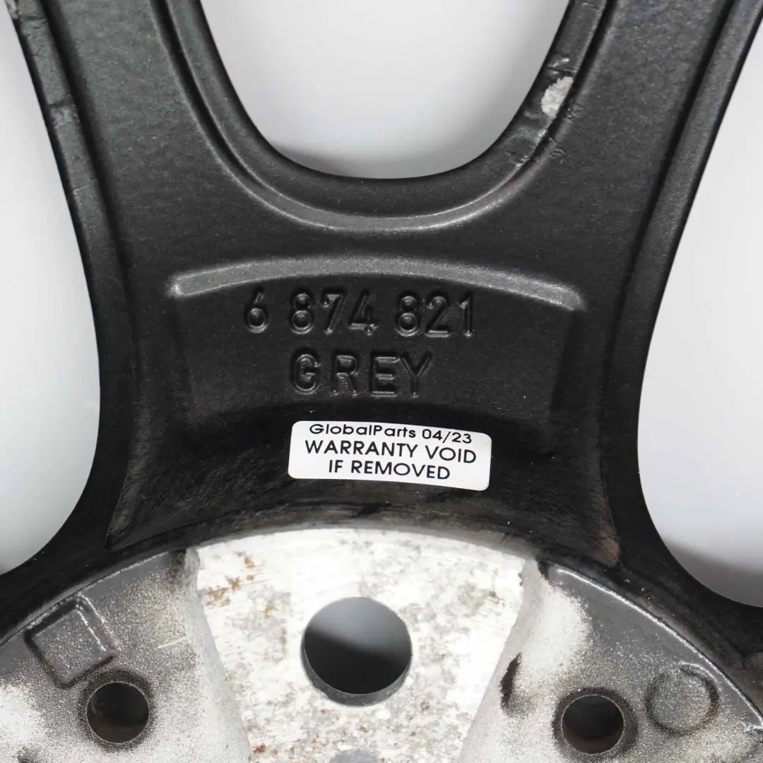 Orbitgrey Alloy Wheel 18" 8.5J ET:47 V-Spoke Styling 398 to BMW F30 F32 LCI with Part number 6874821 BMW F30 F32 LCI Orbitgrey Alloy Wheel 18" 8.5J ET:47 V-Spoke Styling 398 - SKU 6874821-4 - Part number 6874821