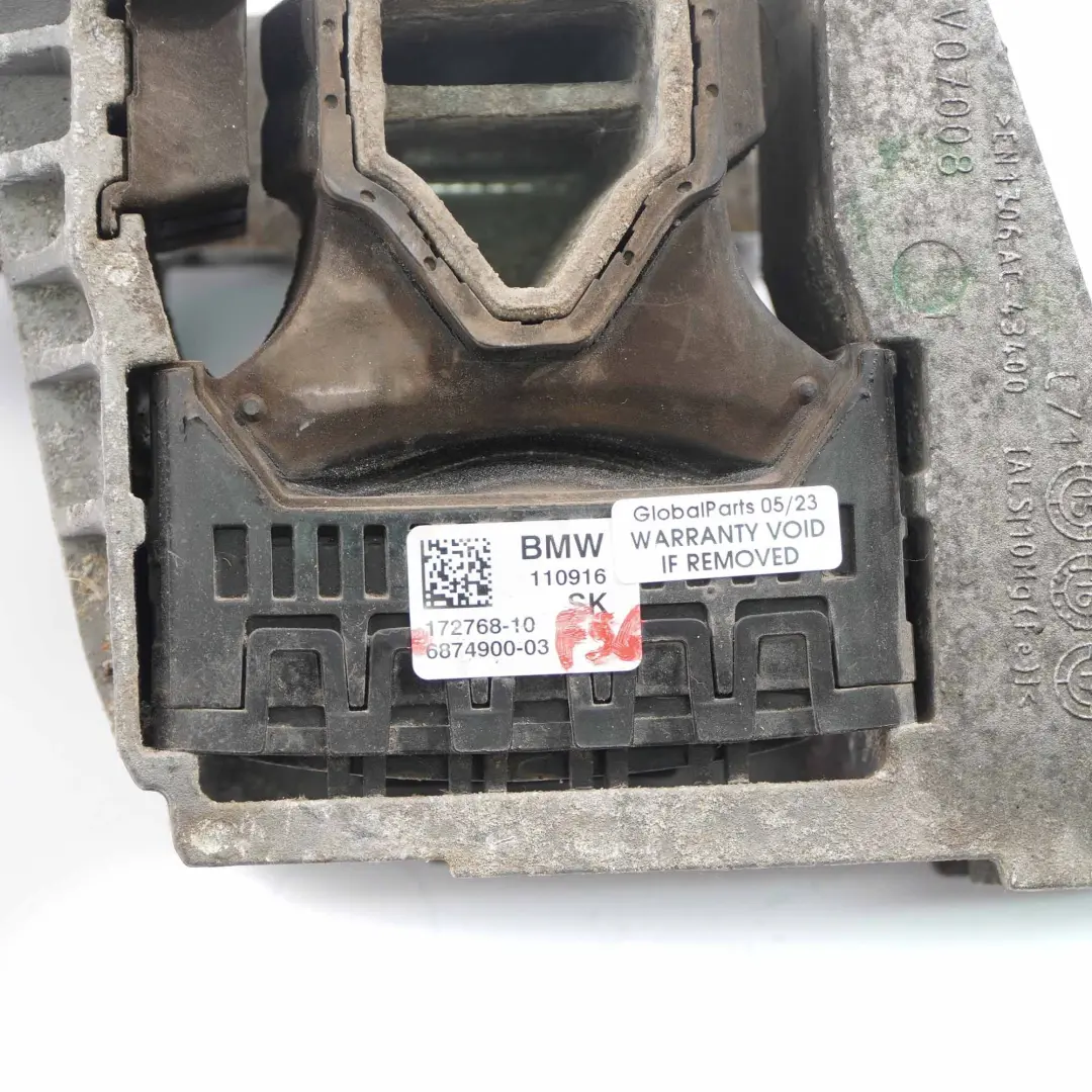  Supporto motore Mini F56 F57 JCW Supporto motore sospensione destra - SKU 6874900 - Numero di parte 6874900