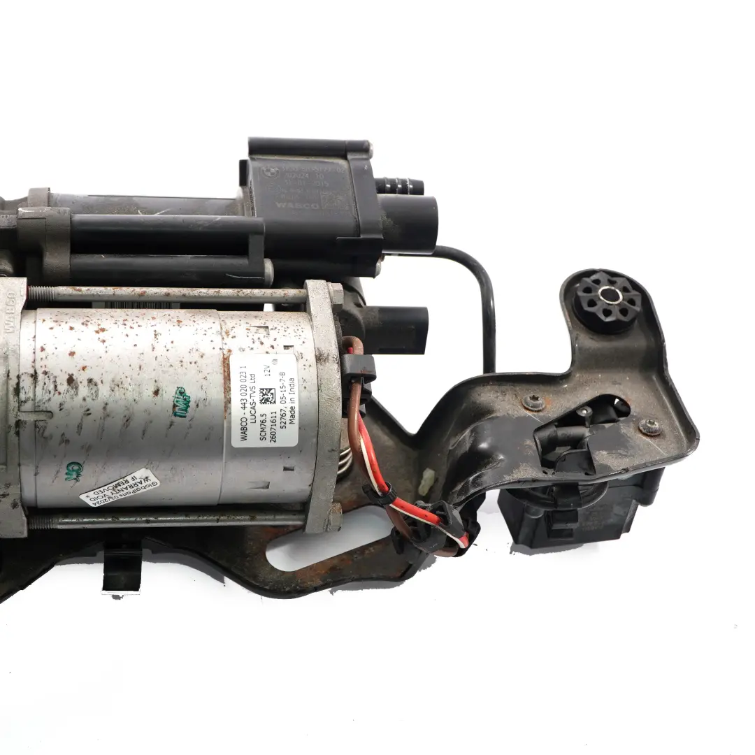 BMW X5 F15 Air Suspension Self Leveling Device Compressor Motor - SKU 6875177 - Part number 6875177