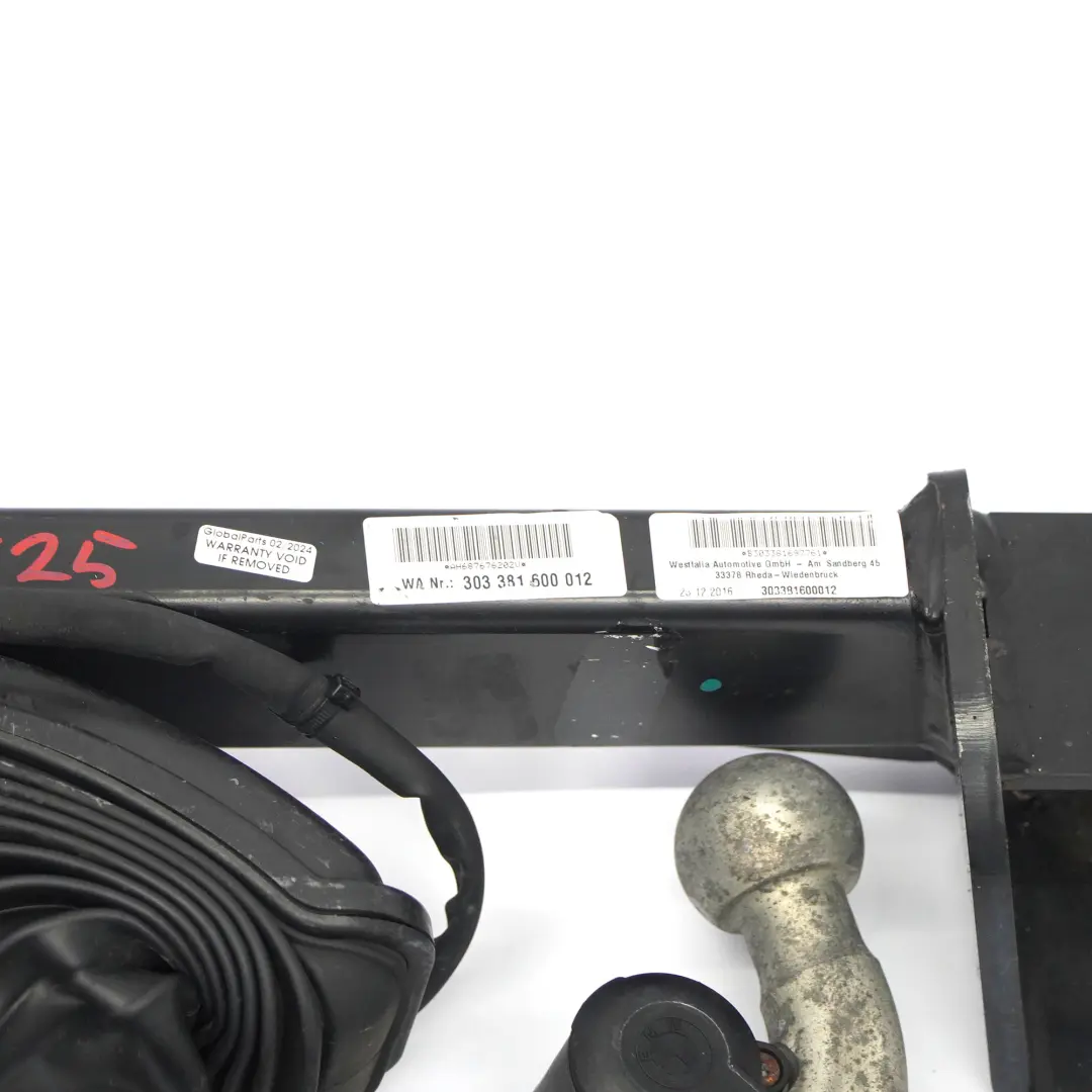BMW X3 F25 X4 F26 Barre d'attelage électrique Westfalia pivotante - SKU 6875542-2 - Numéro de pièce 6875542