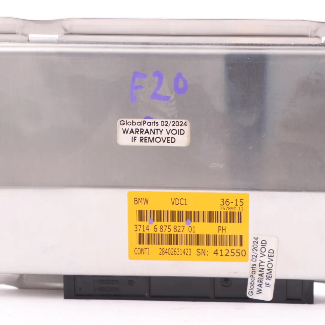  VDC Module BMW F20 F21 F30 F31 F32 Rear Suspension Damper Control Unit - SKU 6875827 - Part number 6875827