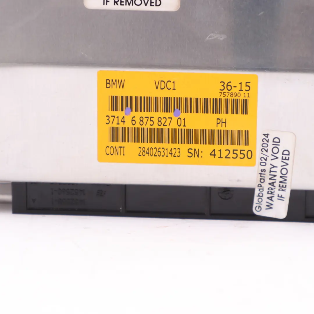  VDC Module BMW F20 F21 F30 F31 F32 Rear Suspension Damper Control Unit - SKU 6875827 - Part number 6875827