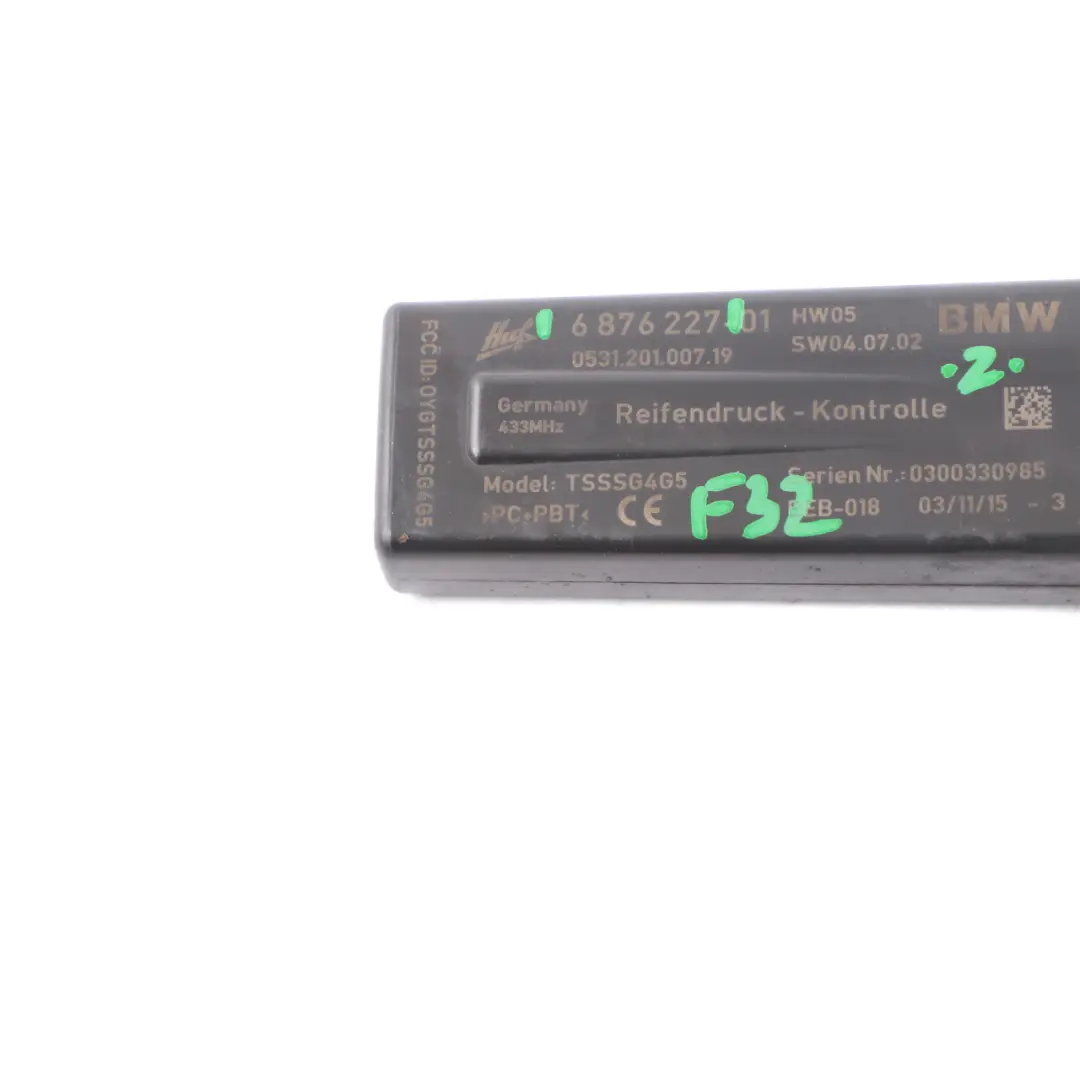 BMW F32 Moduł Sterownik Ciśnienia Opon RDC ECU - SKU 6876227 - Numer Części 6876227