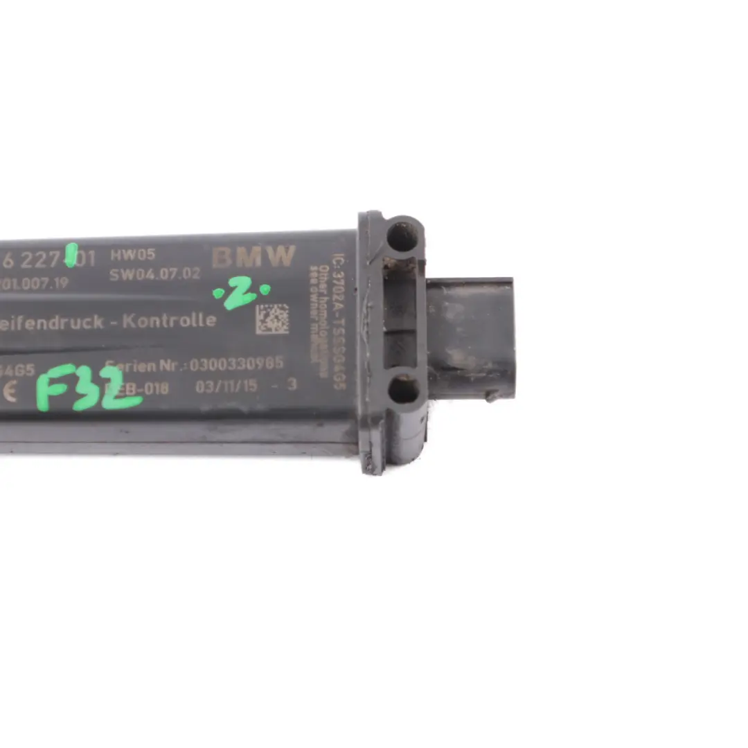 BMW F32 Presión de los neumáticos RDC Unidad de Control Módulo ECU - SKU 6876227 - Número de pieza 6876227