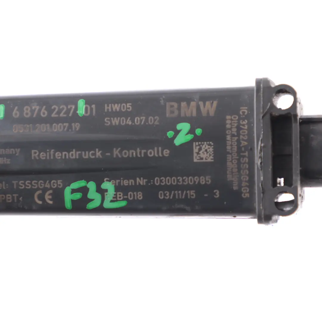 BMW F32 Pressione pneumatici RDC Modulo di controllo ECU - SKU 6876227 - Numero di parte 6876227