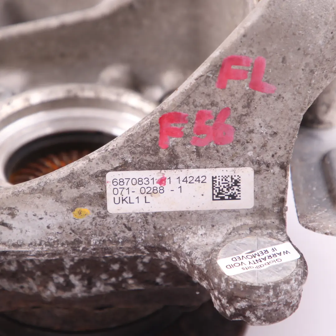 Carrier Mini F55 F56 Front Left N/S Suspension Wheel Hub Bearing to Wheel with Part number 6870831 Wheel Carrier Mini F55 F56 Front Left N/S Suspension Wheel Hub Bearing - SKU 6876643-1 - Part number 6870831