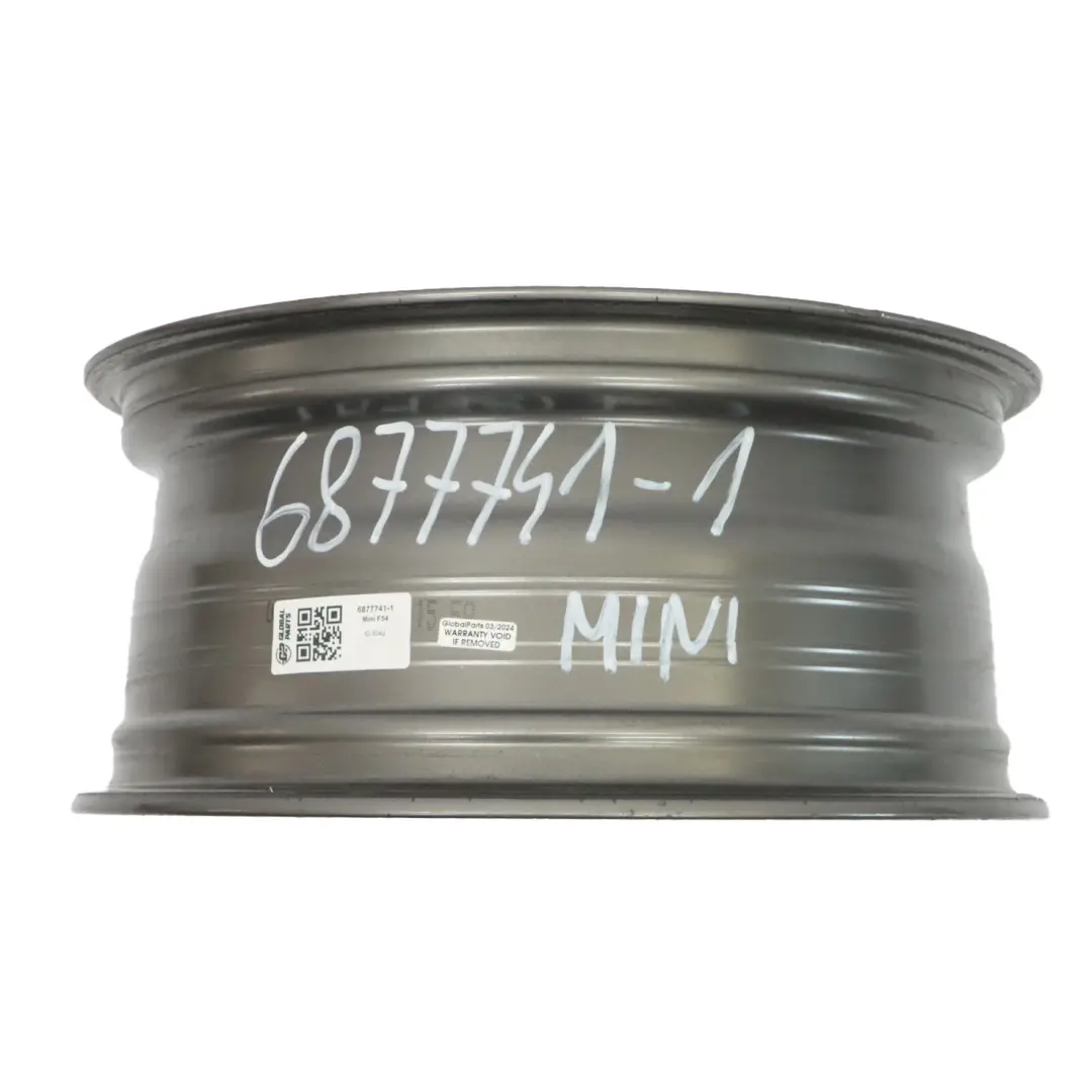 Grigio Cerchio in lega 16" ET:54 7J Raggi Revolite per Mini Cooper F54 con numero di parte 6877741 Mini Cooper F54 Grigio Cerchio in lega 16" ET:54 7J Raggi Revolite - SKU 6877741-1 - Numero di parte 6877741
