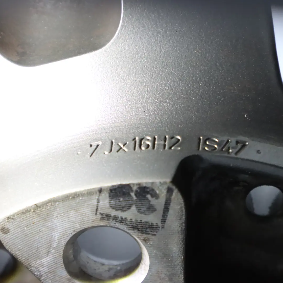 Grigio Cerchio in lega 16" ET:54 7J Raggi Revolite per Mini Cooper F54 con numero di parte 6877741 Mini Cooper F54 Grigio Cerchio in lega 16" ET:54 7J Raggi Revolite - SKU 6877741-1 - Numero di parte 6877741