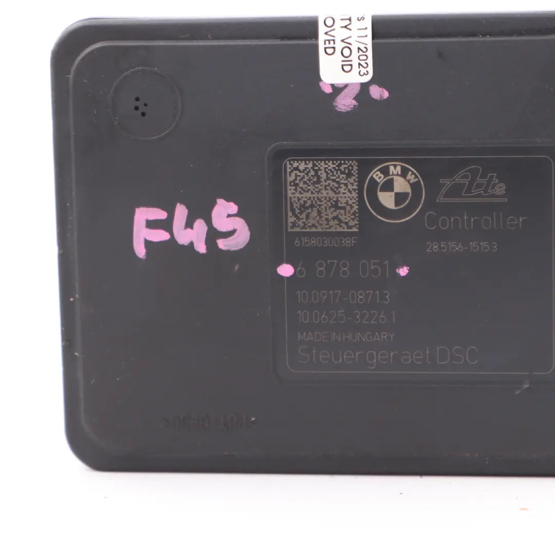 BMW F45 X1 F48 Pompe Frein ABS Unité Contrôle Hydraulique 6878050 - SKU 6878051 - Numéro de pièce 6878051