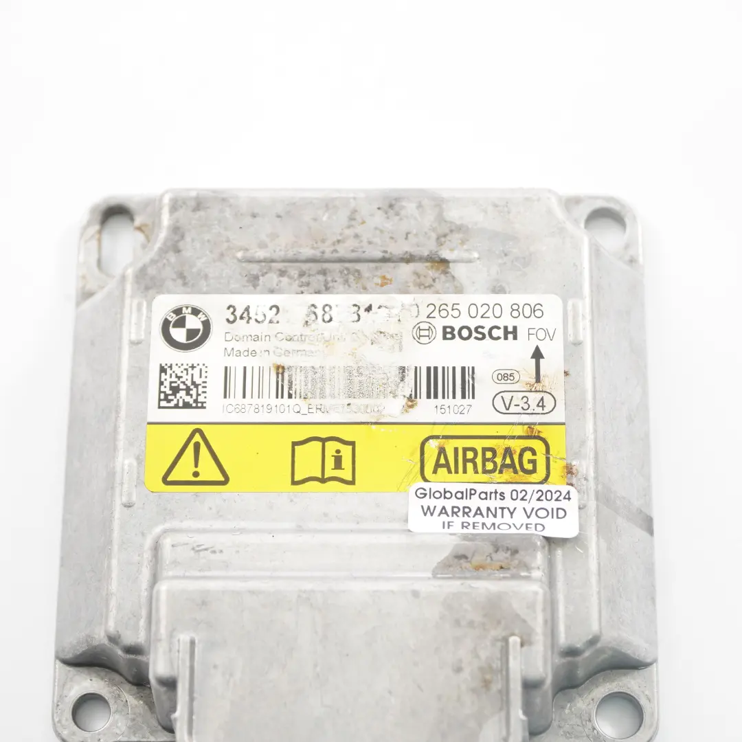  Module Air BMW F01 F02 LCI F10 F11 F13 ECU ICM Unité de contrôle - SKU 6878191 - Numéro de pièce 6878191