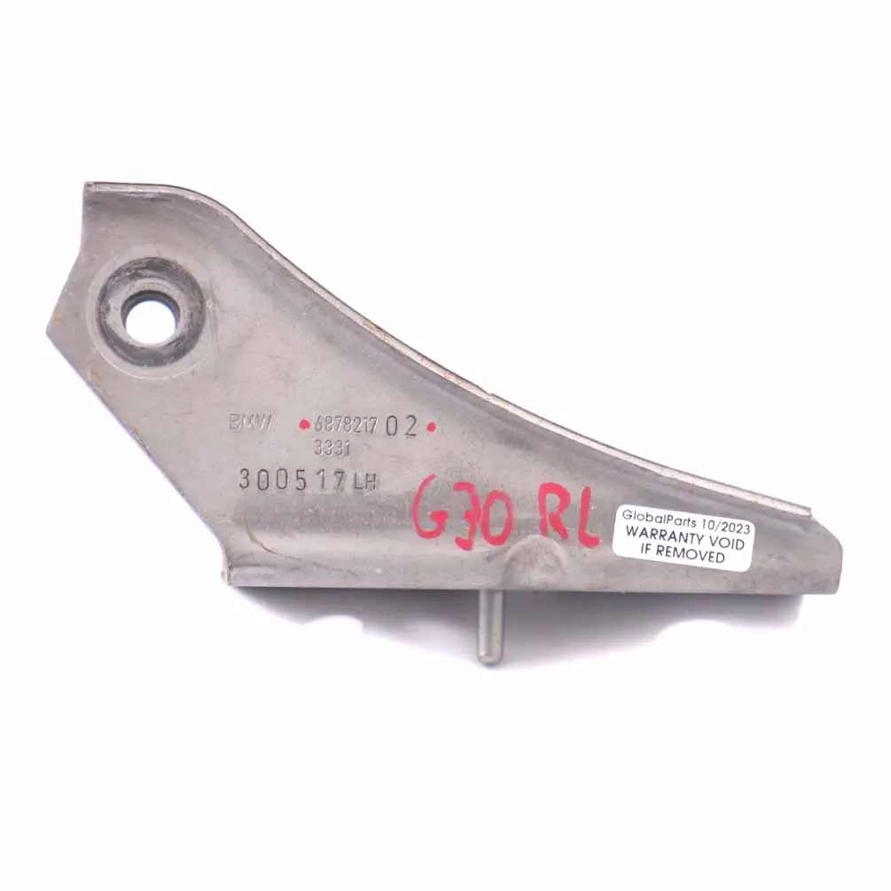 Wspornik Belki Tył Lewy do BMW G30 F90 F92 o numerze 6878217 BMW G30 F90 F92 Wspornik Belki Tył Lewy - SKU 6878217 - Numer Części 6878217