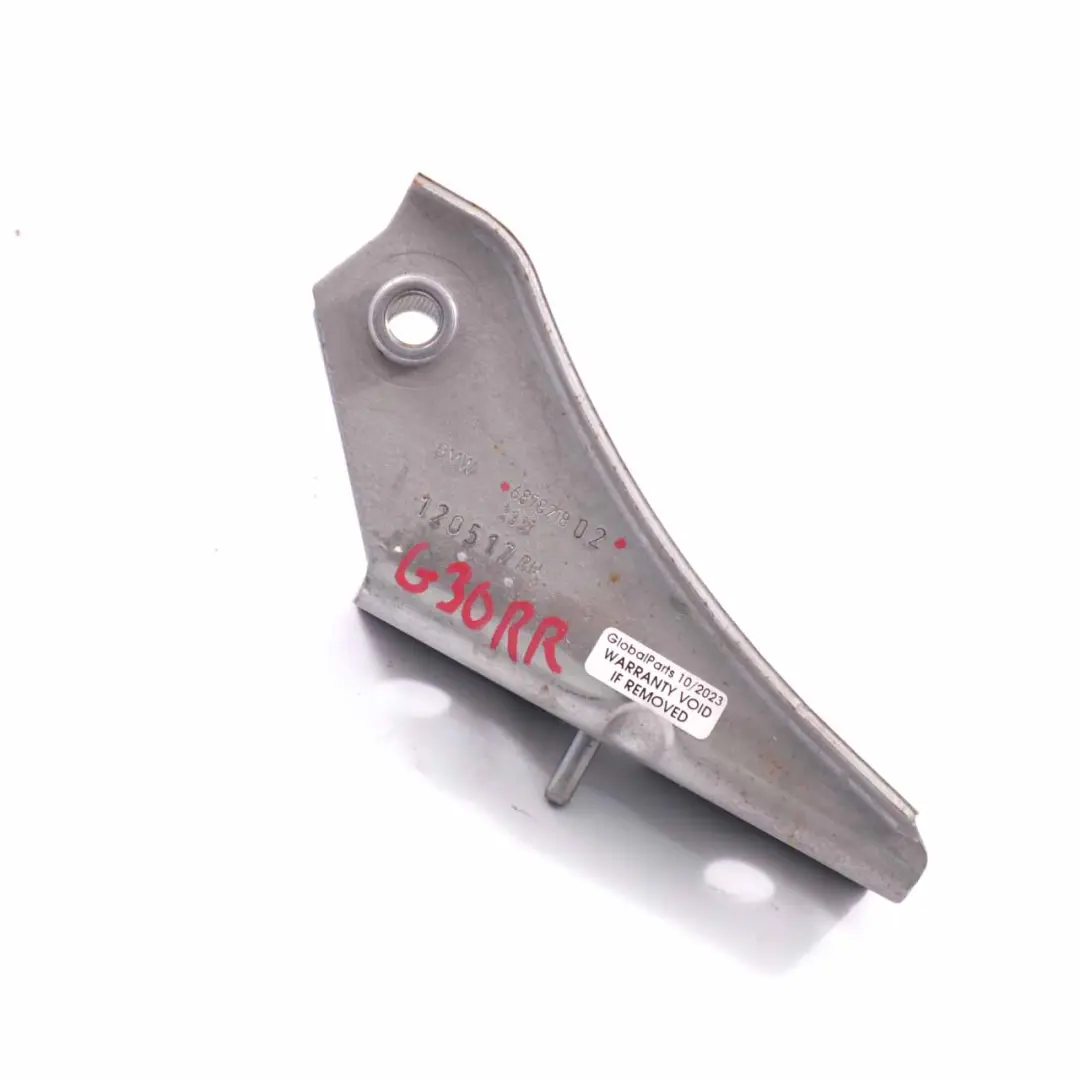 Sospensione posteriore destra Staffa montaggio della traversa per BMW G30 F90 F92 con numero di parte 6878218 BMW G30 F90 F92 Sospensione posteriore destra Staffa montaggio della traversa - SKU 6878218 - Numero di parte 6878218