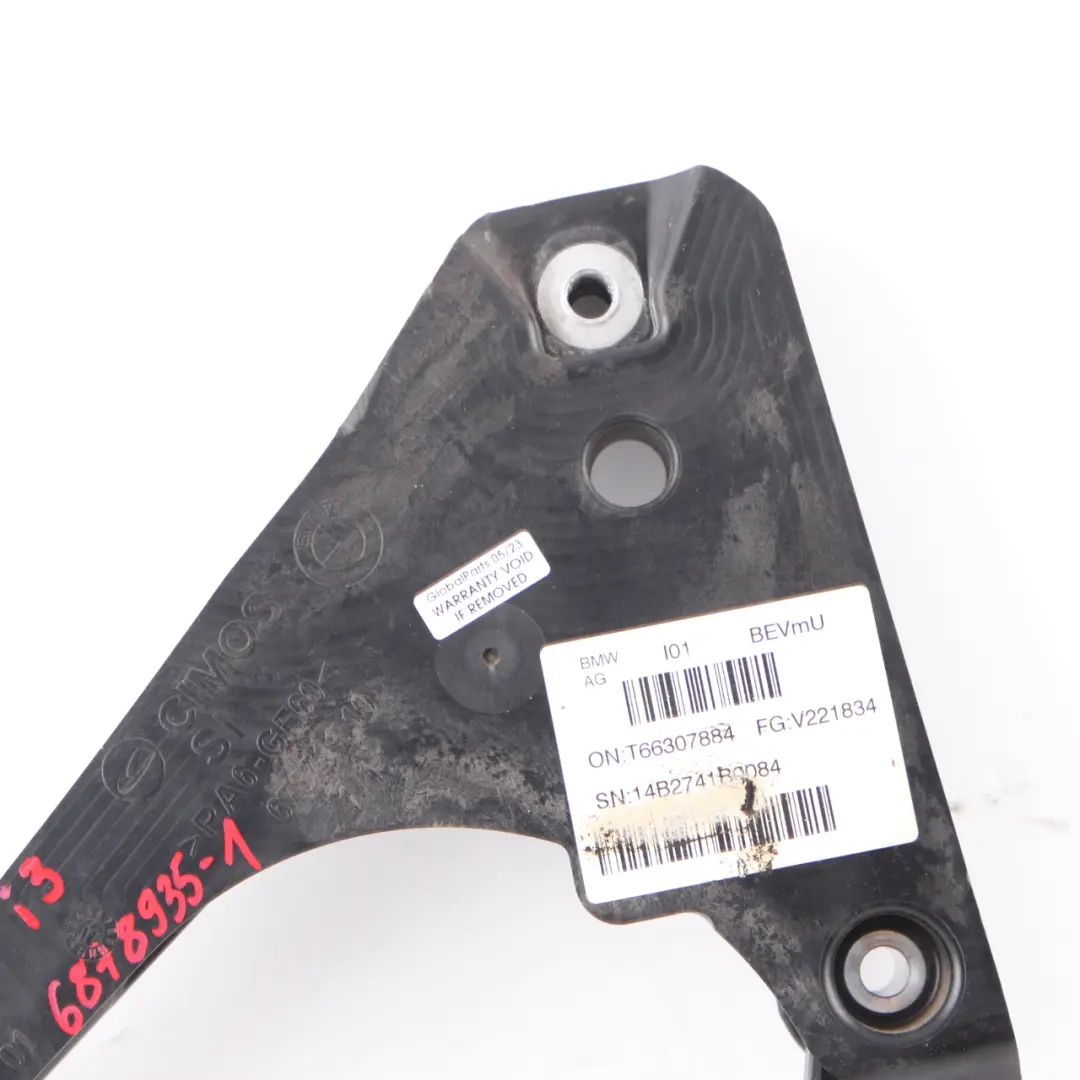 Bracket BMW i3 I01 Hybrid Rex Electric Supporting Mount Holder Support to Engine with Part number 6878935 Engine Bracket BMW i3 I01 Hybrid Rex Electric Supporting Mount Holder Support - SKU 6878935-1 - Part number 6878935