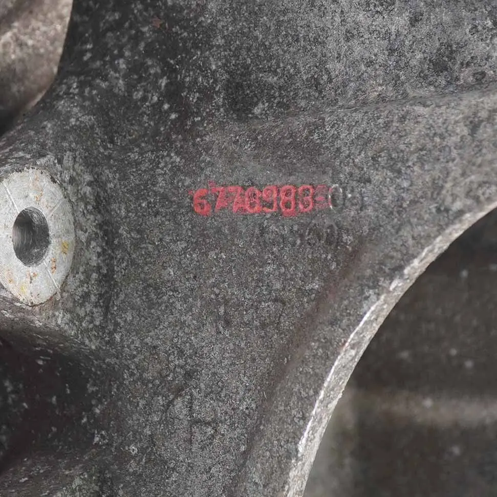 Radträger BMW X5 E70 X6 E71 Hinten Links Aufhängung Achsschenkellager 6770983  - SKU 6879101-4 - Teilenummer 6879101