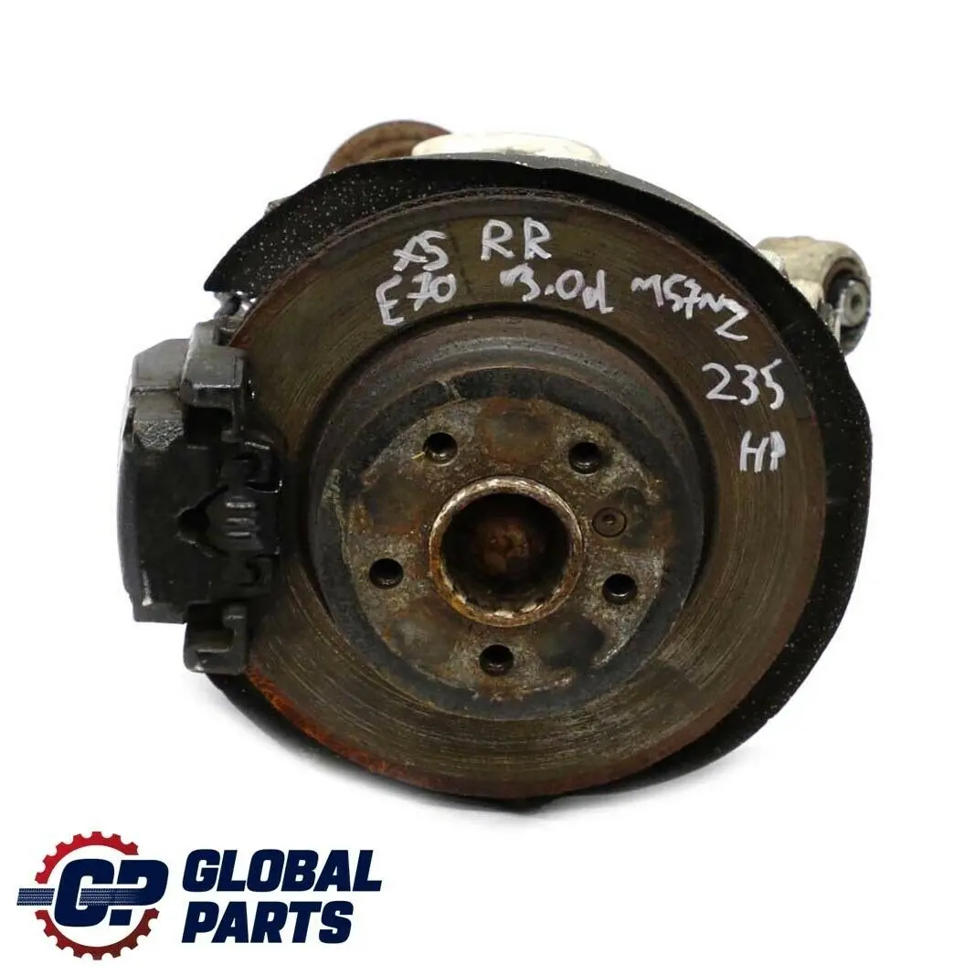BMW X5 er E70 3.0d M57N2 235PS Set Radträger Bremsattel Hinten Rechts - SKU 6879102-1 - Teilenummer 6879102