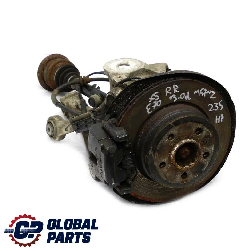BMW X5 E70 3.0d M57N2 Trasera Derecha Suspensión Pierna Eje Disco De Freno - SKU 6879102-1 - Número de pieza 6879102
