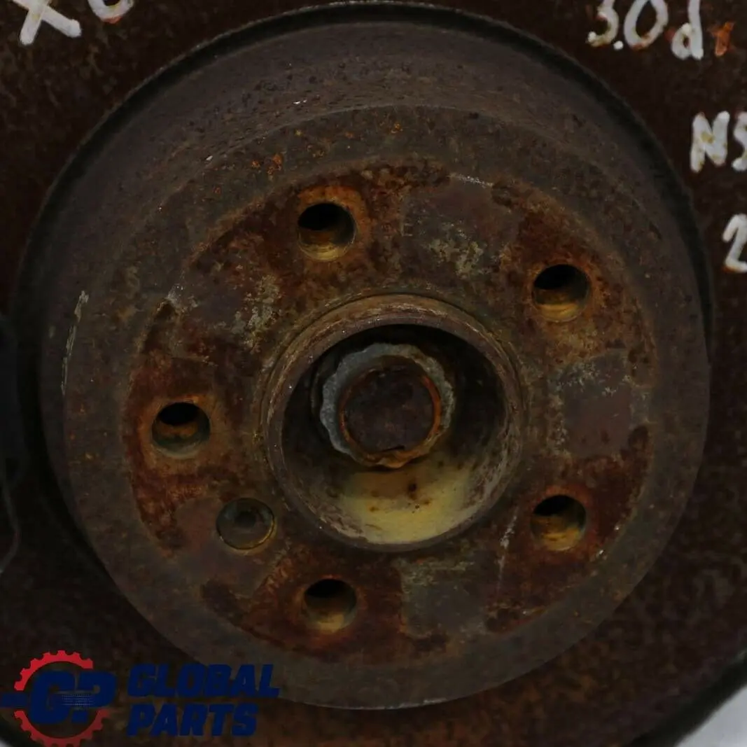 BMW X6 E71 30d N57 Rear Right O/S Suspension Leg Axle Brake Disc Wheel Carrier - SKU 6879102-2 - Part number 6879102